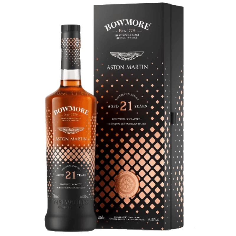 波摩 ASTON MARTIN Bowmore X 奧斯頓馬汀 大師鉅作21年 第一版