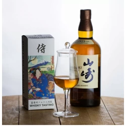 日式無鉛水晶 藝妓-侍 威士忌聞香杯附蓋品酒杯