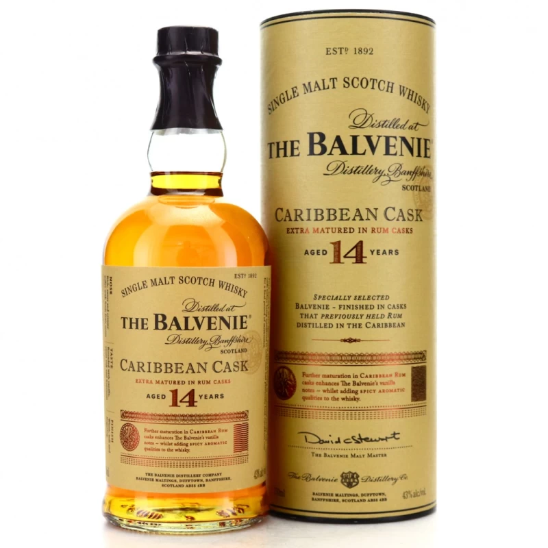 百富 14年 BALVENIE加勒比海蘭姆桶 THE Balvenie 14Y Caribbean Cask