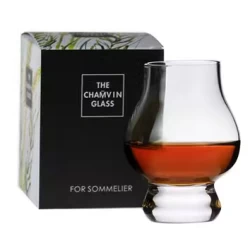 Chamvin手工無鉛水晶 日式威士忌聞香杯(黑盒)