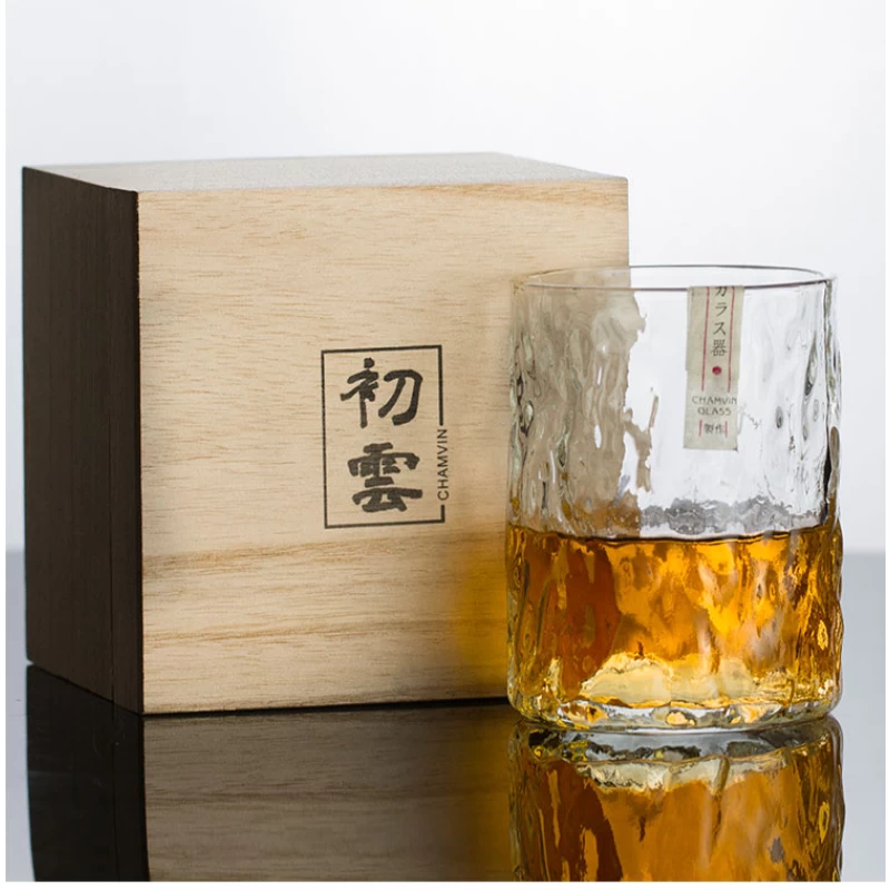 日式手作 初雲威士忌杯(原裝木盒)