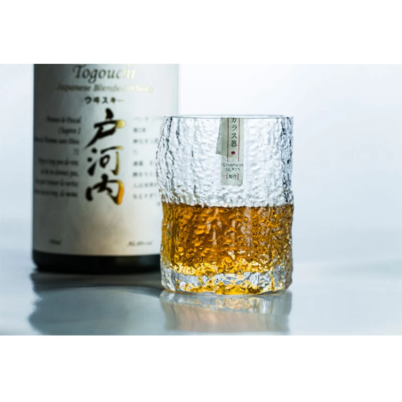 日式手工 無鉛水晶 江戶硝子-藏月杯(原裝木盒)：圖片 4