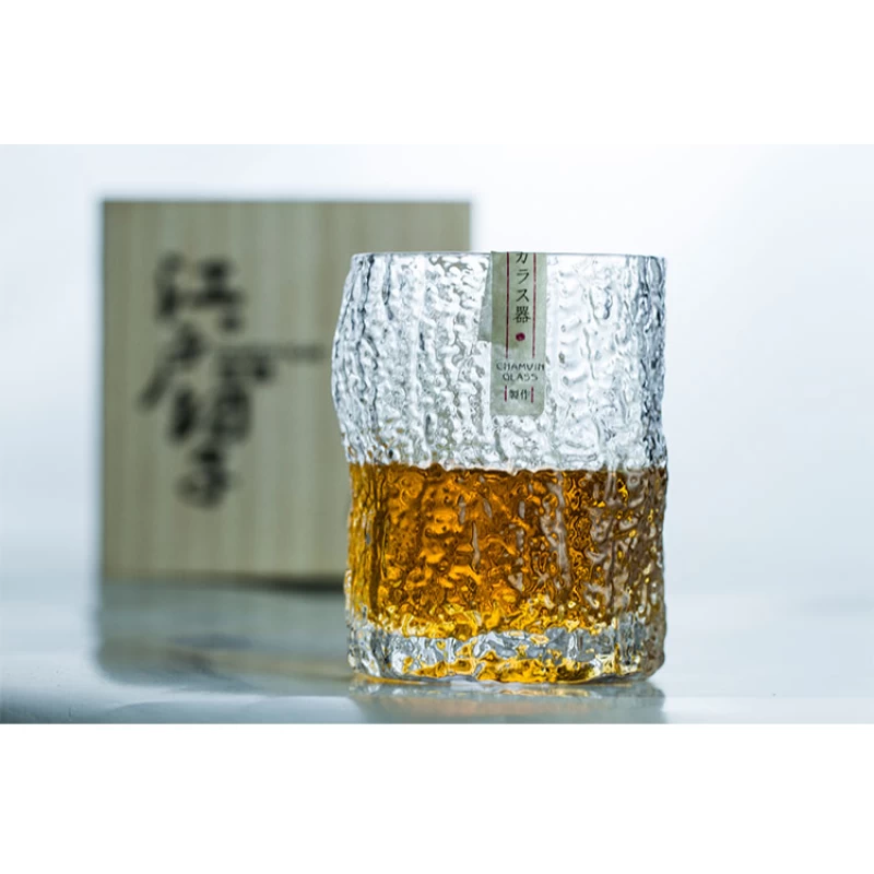 日式手工 無鉛水晶 江戶硝子-藏月杯(原裝木盒)：圖片 5