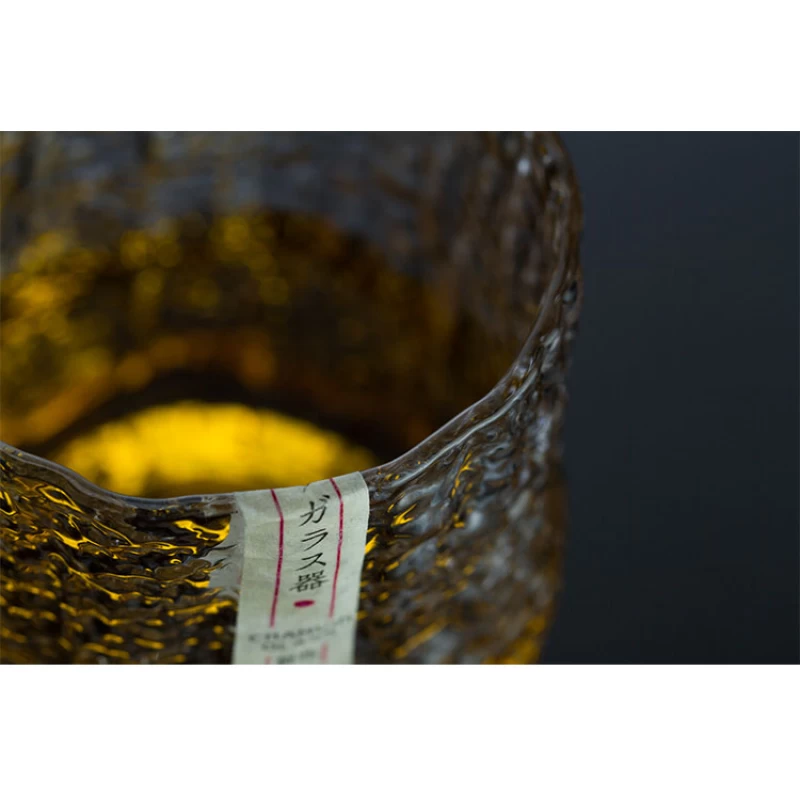 日式手工 無鉛水晶 江戶硝子-藏月杯(原裝木盒)：圖片 3