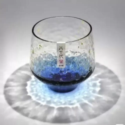 日式八千代窯金箔水晶星辰玻璃杯(單入/雙入組)：圖片 6