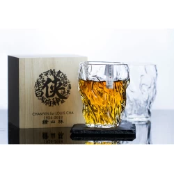 日式手工 鏞山林 設計師款酒杯(原裝木盒)