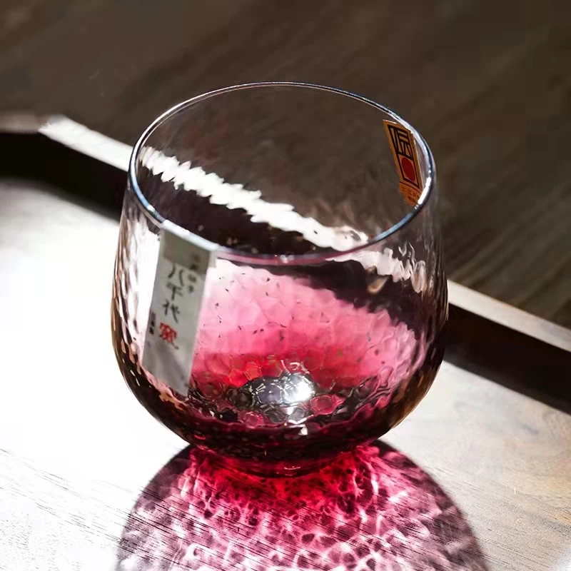 日式八千代窯金箔水晶星辰玻璃杯(單入/雙入組)：圖片 4