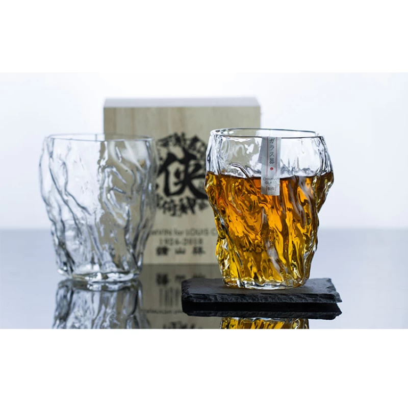 日式手工 鏞山林 設計師款酒杯(原裝木盒)：圖片 2