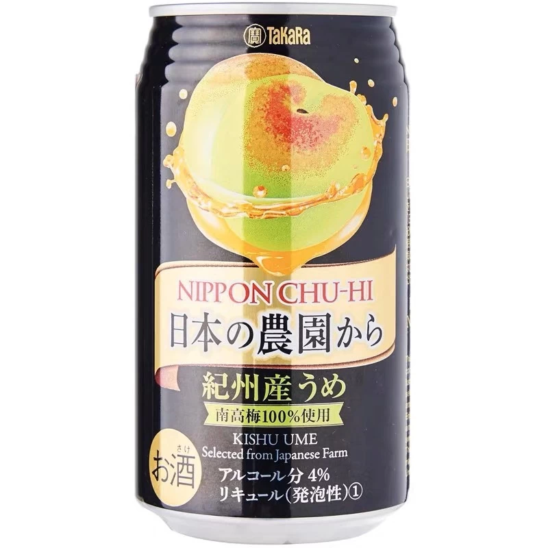 日本農園水果氣泡酒 ( 梅子/白桃/蘋果)：圖片 2