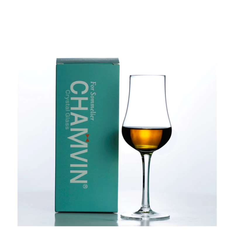 CHANVIN 手工 無鉛水晶 標準威士忌品飲杯(綠盒)