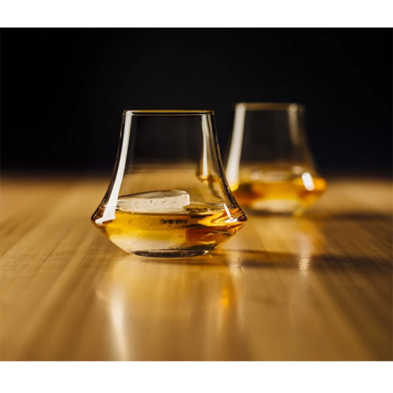 CHANVIN 手工 無鉛水晶 武士酒刃杯