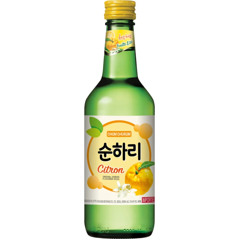 初飲初樂韓國燒酒(柚子/水蜜桃/芒果/蘋果/草莓/藍莓/葡萄/優格/原味)：圖片 9