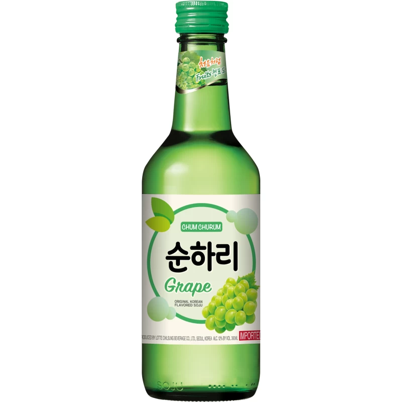 初飲初樂韓國燒酒(柚子/水蜜桃/芒果/蘋果/草莓/藍莓/葡萄/優格/原味)：圖片 8