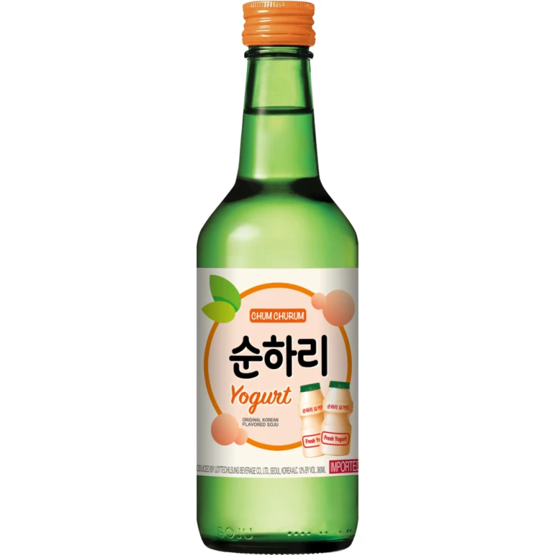 初飲初樂韓國燒酒(柚子/水蜜桃/芒果/蘋果/草莓/藍莓/葡萄/優格/原味)：圖片 5