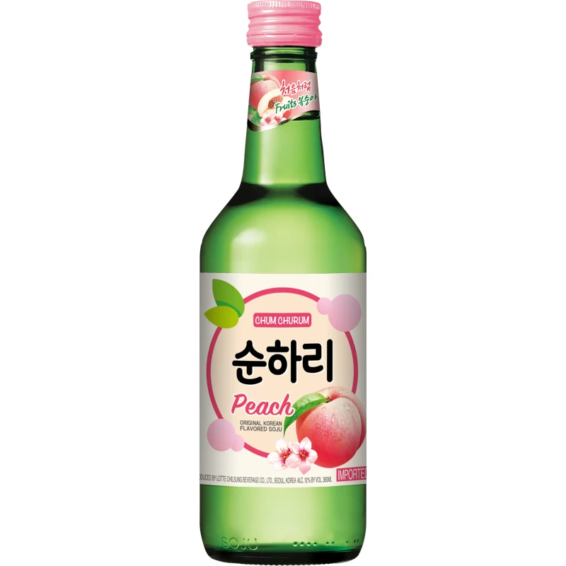 初飲初樂韓國燒酒(柚子/水蜜桃/芒果/蘋果/草莓/藍莓/葡萄/優格/原味)：圖片 4