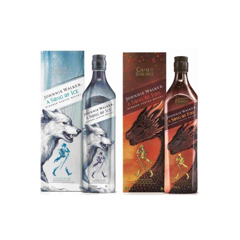 約翰走路 冰與火之歌 JOHNNIE WALKER (冰狼/火龍)
