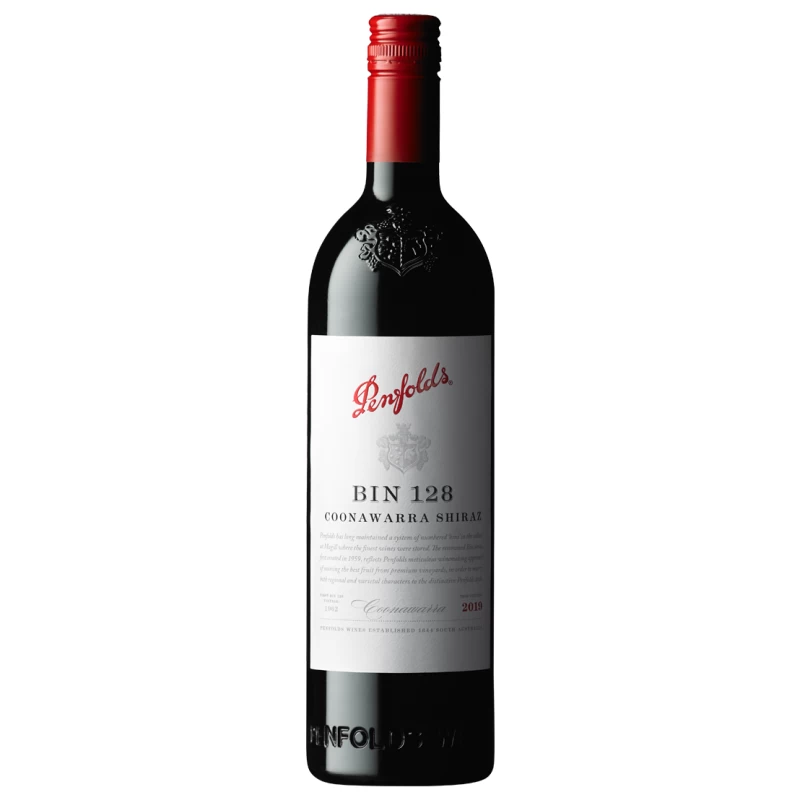 澳洲奔富Bin 128 庫那瓦拉希哈紅葡萄酒Penfolds