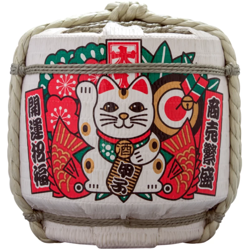 甲子 招財貓菰樽
