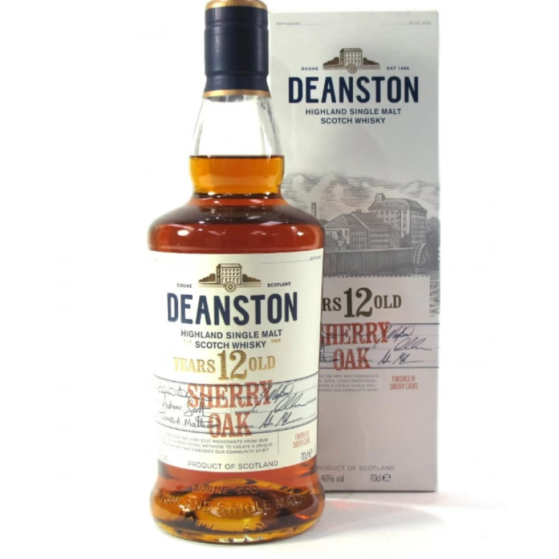汀士頓12年雪莉桶  DEANSTON12Y