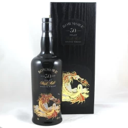 波摩30年 海龍王第一版 黑瓷瓶BOWMORE Ceramic 30 years Sea Dragon
