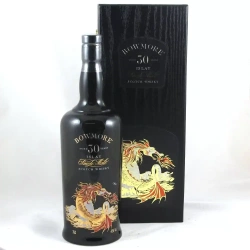 波摩30年 海龍王第一版 黑瓷瓶BOWMORE Ceramic 30 years Sea Dragon