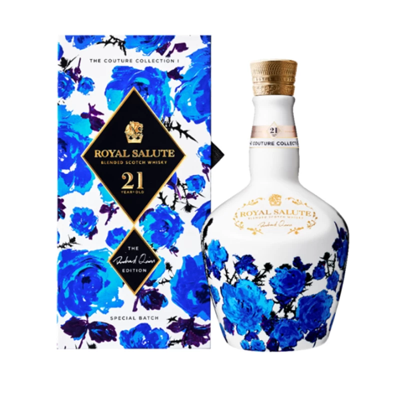 皇家禮炮白玫瑰限定版 ROYAL SALUTE WHITE ROSES (暮光白)700ML