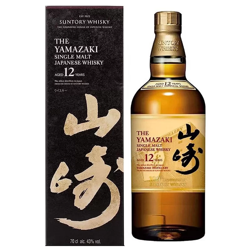 山崎12年 100周年紀念款(盒裝版) yamazaki whisky 12YO  100TH ANN
