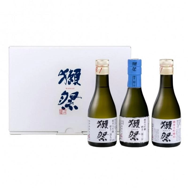 獺祭 迷你酒組180ML純米大吟釀三入組(45、39、23)