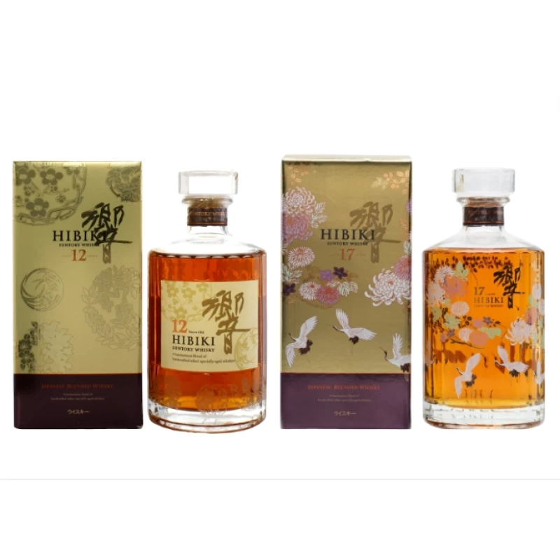 響12年花鳥風月+響17年花鳥風月版(兩瓶一組)絕版品