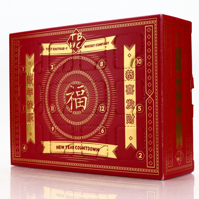 TBY漫畫標 春節新年倒數小樣禮盒組(蠟封50ML*12)：圖片 2