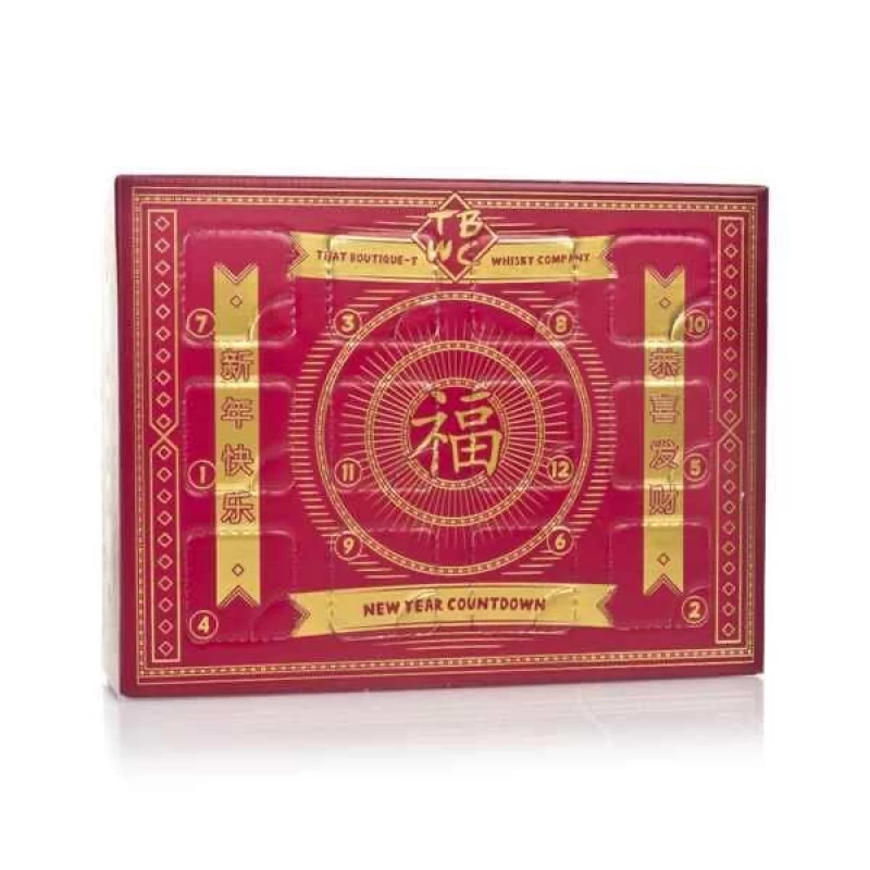 TBY漫畫標 春節新年倒數小樣禮盒組(蠟封50ML*12)