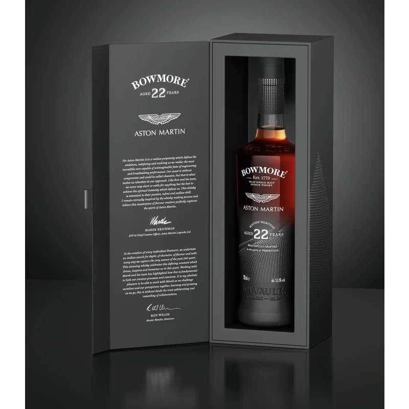 波摩馬丁 ASTON MARTIN Bowmore X 奧斯頓馬汀 大師鉅作22年 第三版