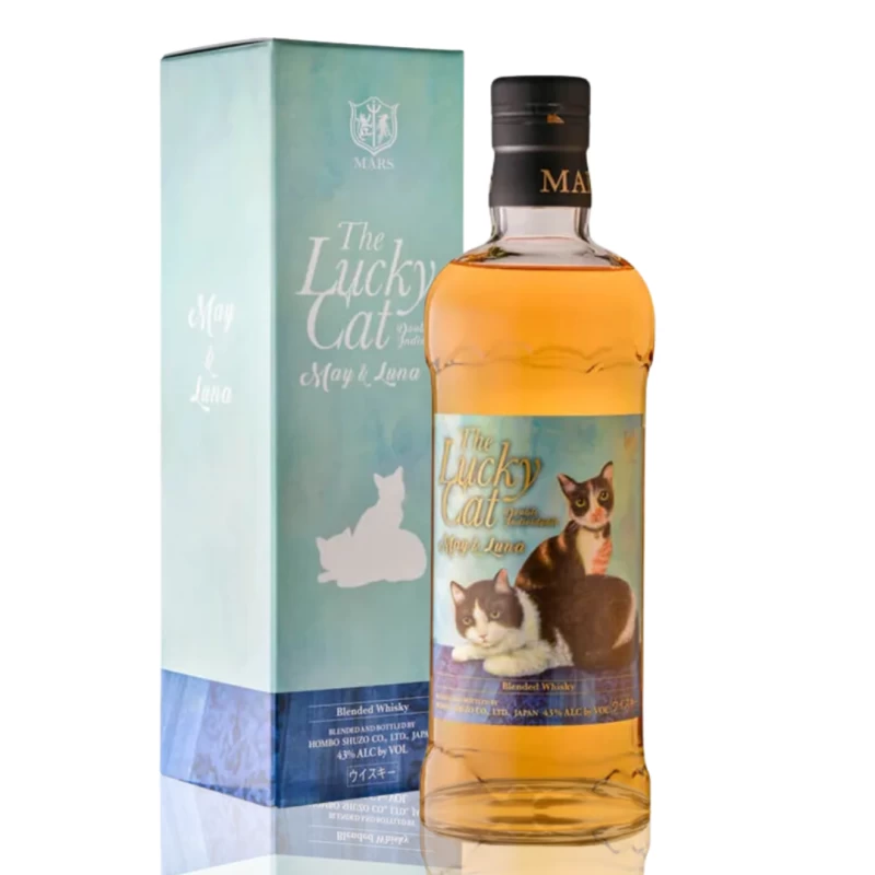 本坊酒造 幸運貓第八版 MAY&LUNA  LUCKY CAT