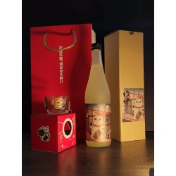 Alternative view of 壺坂酒造 招財貓柚子酒單隻/禮盒