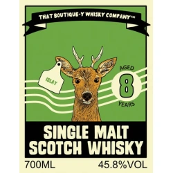 Alternative view of TBY漫畫標 艾雷島8年小批次單一麥芽威士忌 TBWY Islay 8 Year Old
