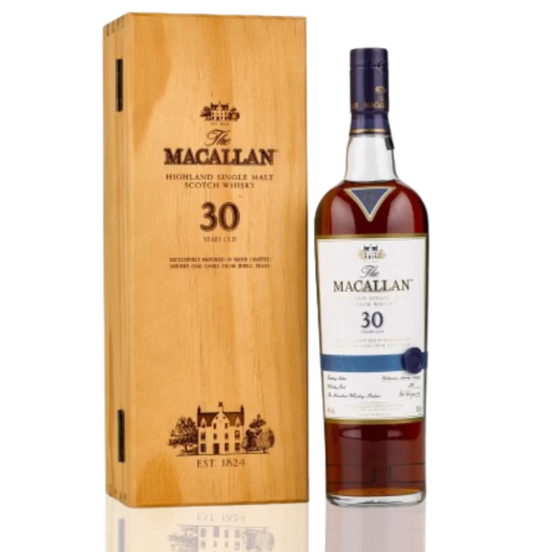 麥卡倫 30年藍緞帶舊版 MACALLAN 30Y SHREEY OLD LABEL