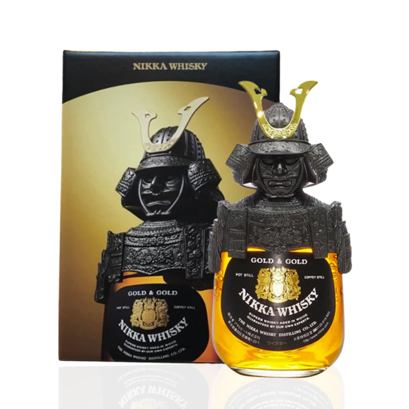NIKKA 武士造型 調和式威士忌 NIKKA GOLD & GOLD WHISKY SAMURAI