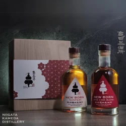 龜田 NEWBORN 雙入200ml木盒 55%