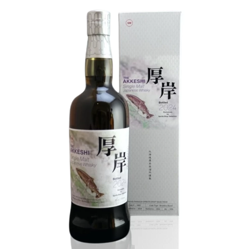 厚岸 秋鮭之香 台灣限定單桶 58.00% 700ml Akkeshi Single Malt Whisky