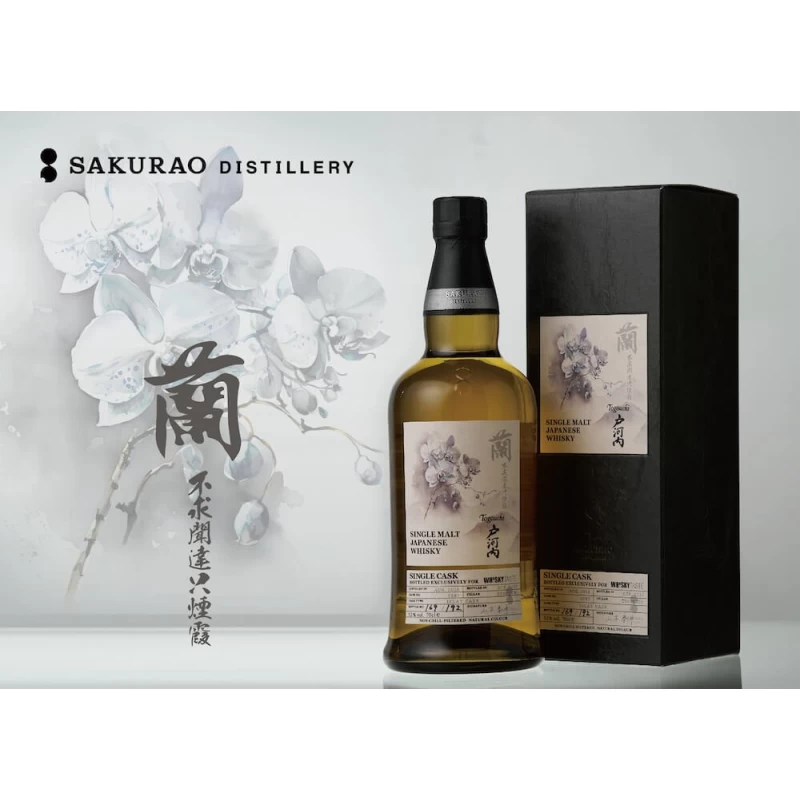 櫻尾 梅蘭竹菊・君子・花語系列 『 蘭 』單桶原酒：圖片 3