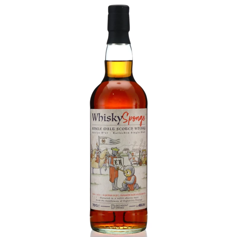 Whisky Sponge Ballechin 2003 18Y Ed.47 威士忌海綿 貝勒漢18年單一麥芽威士忌(頹廢飲料)：圖片 2