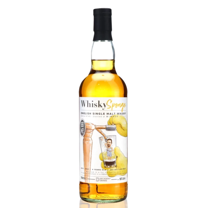 Whisky Sponge Bimber 2017 No.45  威士忌海綿 賓堡 4年蘇格蘭單一麥芽威士忌 (頹廢飲料)：圖片 2