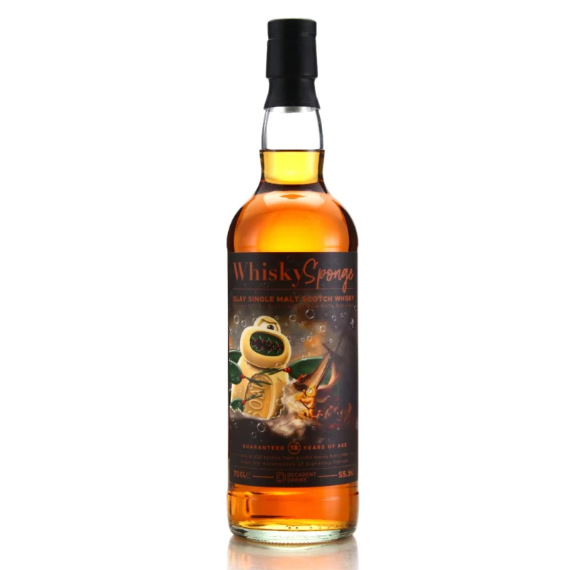 Whisky Sponge Bowmore18yo Edition No.74威士忌海綿 波摩18年單一麥芽威士忌(頹廢飲料)：圖片 2