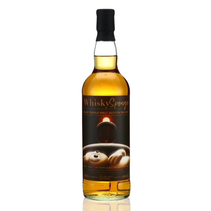 Whisky Sponge Bruichladdich 2001 Edition No.49 威士忌海綿 布萊迪 20年單一麥芽威士忌(頹廢飲料)：圖片 2