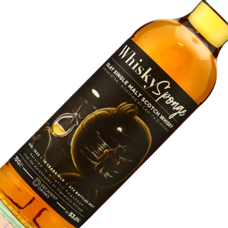 Whisky Sponge Caol Ila 2003 Edition No.54 威士忌海綿 卡爾里拉18年單一麥芽威士忌(頹廢飲料)