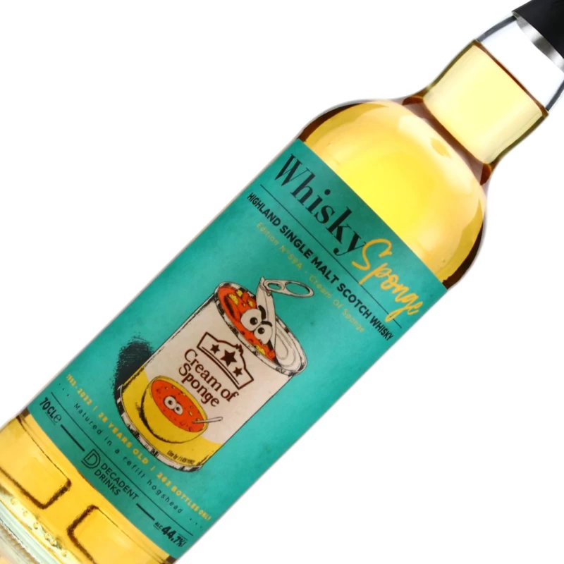 Whisky Sponge Cream Of Sponge Highland Malt 1993 28y No.59A威士忌海綿 海綿鮮奶油- 高地28年單一麥芽威士忌頹廢飲料)