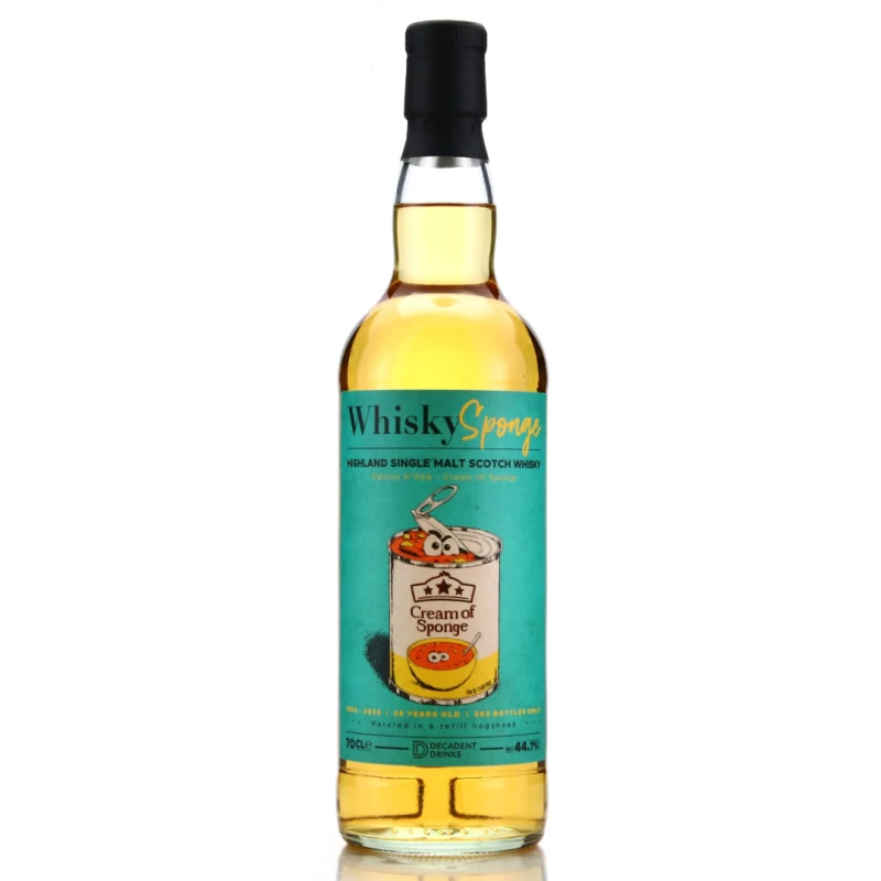 Whisky Sponge Cream Of Sponge Highland Malt 1993 28y No.59A威士忌海綿 海綿鮮奶油- 高地28年單一麥芽威士忌頹廢飲料)：圖片 2