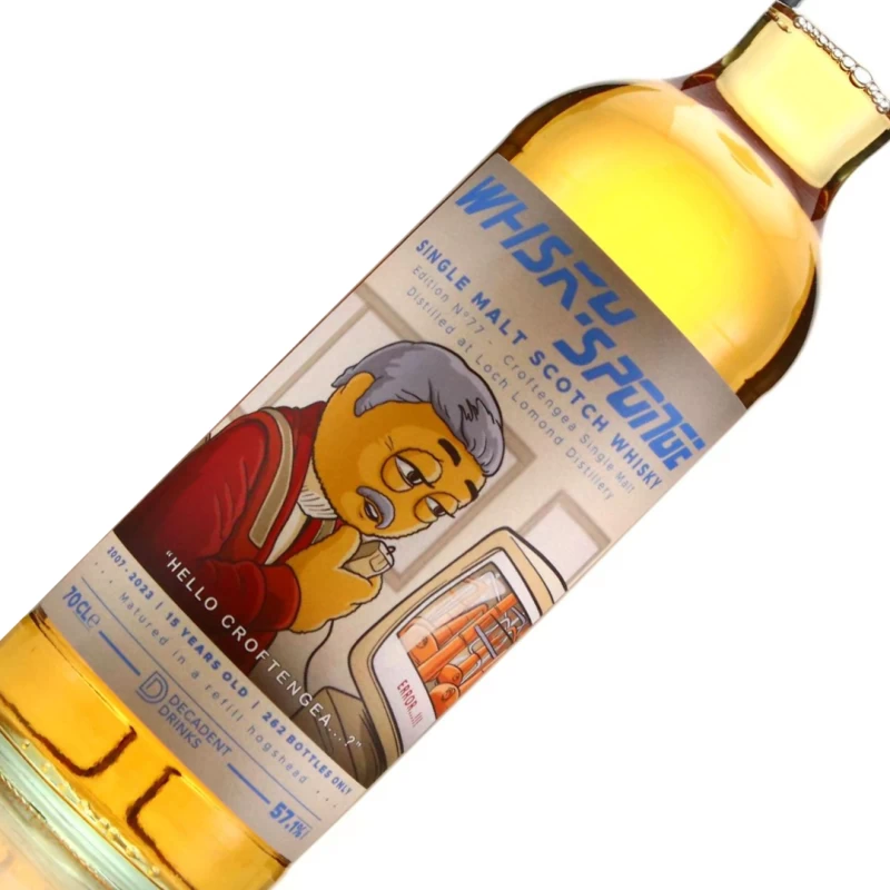 Whisky Sponge Croftengea15y Edition No.77威士忌海綿 克福敦吉15年單一麥芽威士忌(頹廢飲料)