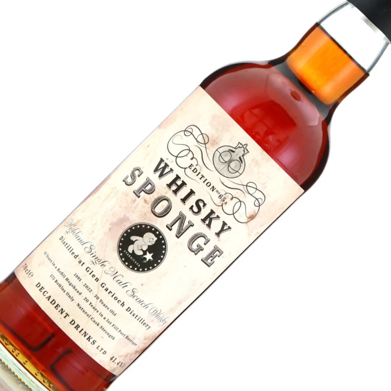 Whisky Sponge Glen Garioch 1991 Edition No.65A威士忌海綿 格蘭蓋瑞 30年單一麥芽威士忌(頹廢飲料)