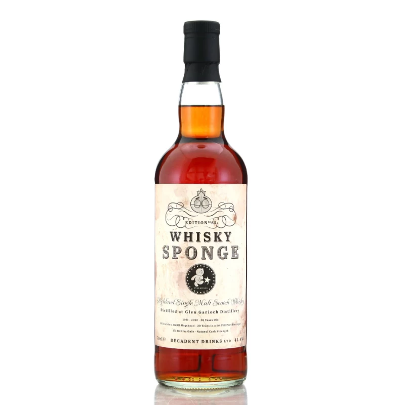 Whisky Sponge Glen Garioch 1991 Edition No.65A威士忌海綿 格蘭蓋瑞 30年單一麥芽威士忌(頹廢飲料)：圖片 2